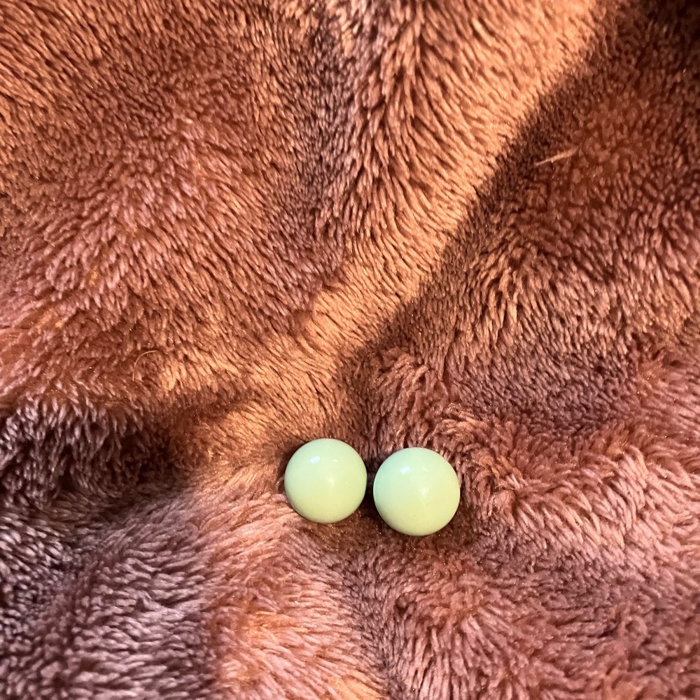 Charter Club Stormy Aqua Faux Pearl Earrings